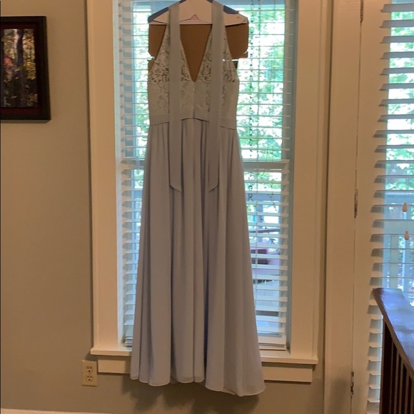 Mist Bridesmaid Dress Azazie - Picture 6 of 6